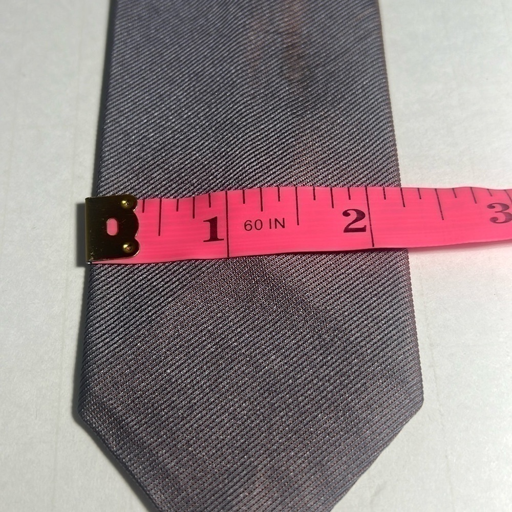 👨🏻💼vintage Sears tie light grey purple shine color collective - Picture 2 of 8